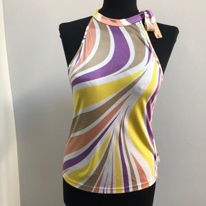 Versace Halter with tie top neck - ADORABLE!!
